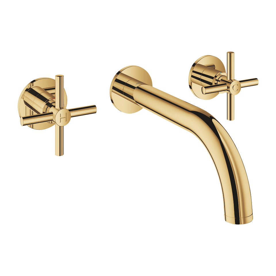 GROHE Atrio 3-Loch-Waschtischbatterie, 1/2″ #20661GL0 - cool sunrise