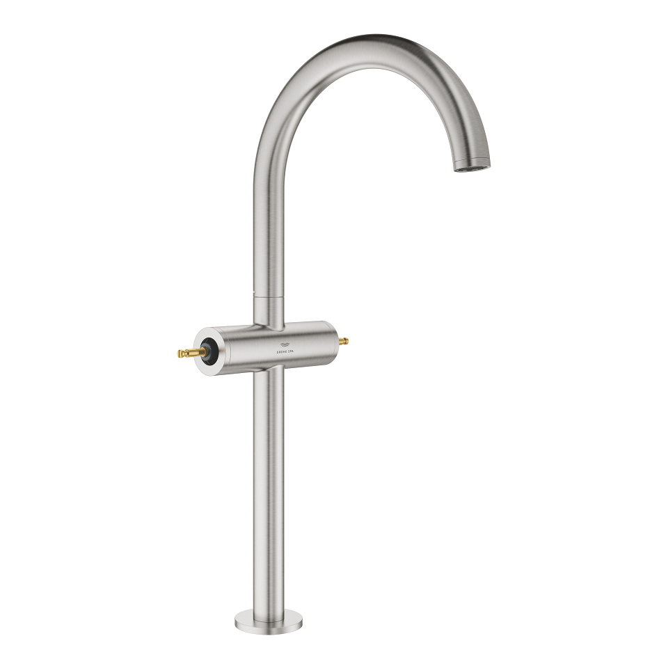 GROHE Atrio Private Collection Waschtisch-Einlochbatterie, 1/2″ XL-Size #21140DC0 - supersteel