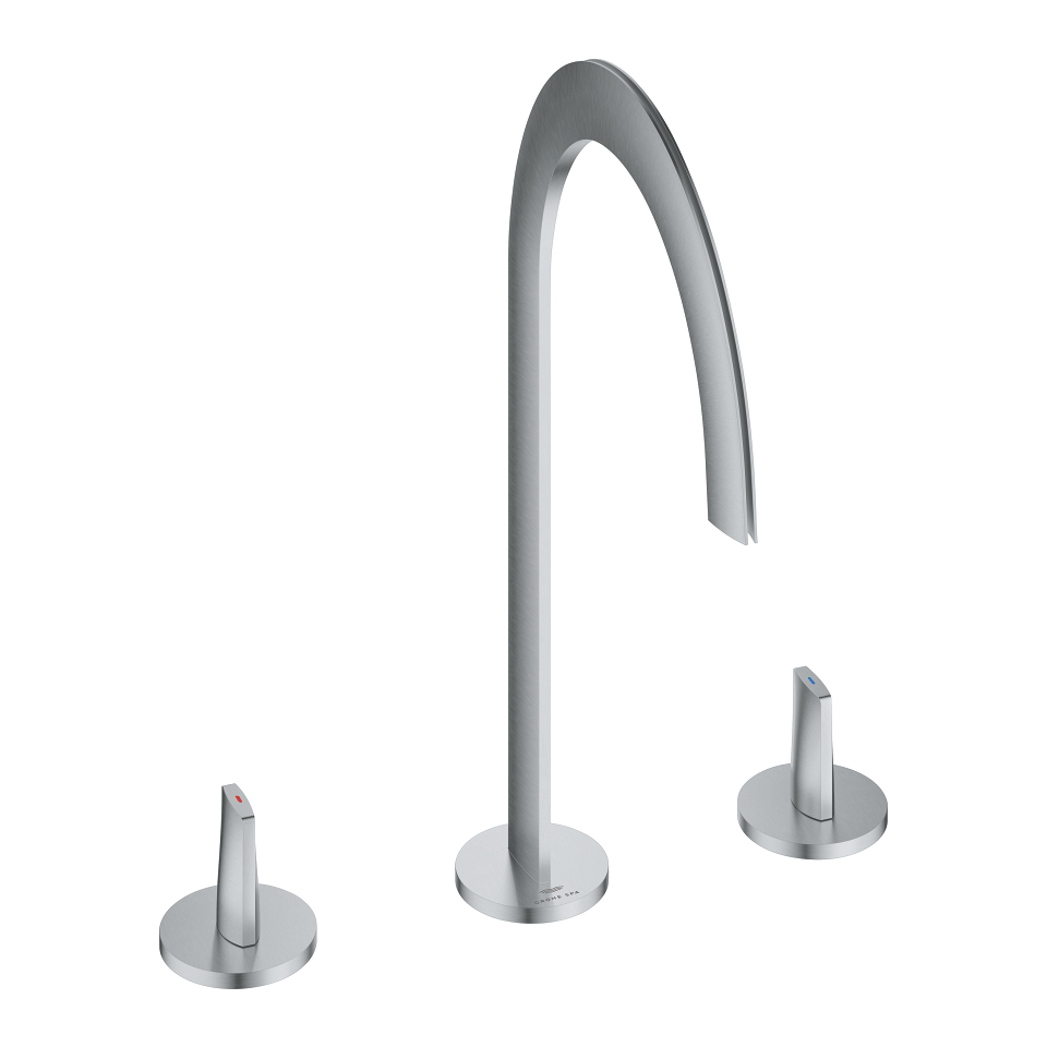GROHE Atrio Icon 3D 3-Loch-Waschtischbatterie #20664SD0 - edelstahl