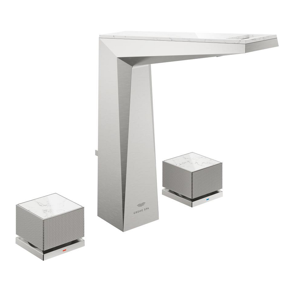 GROHE Allure Brilliant Private Collection 3-Loch Waschtischbatterie, 1/2″ L-Size #20671DC0 - supersteel