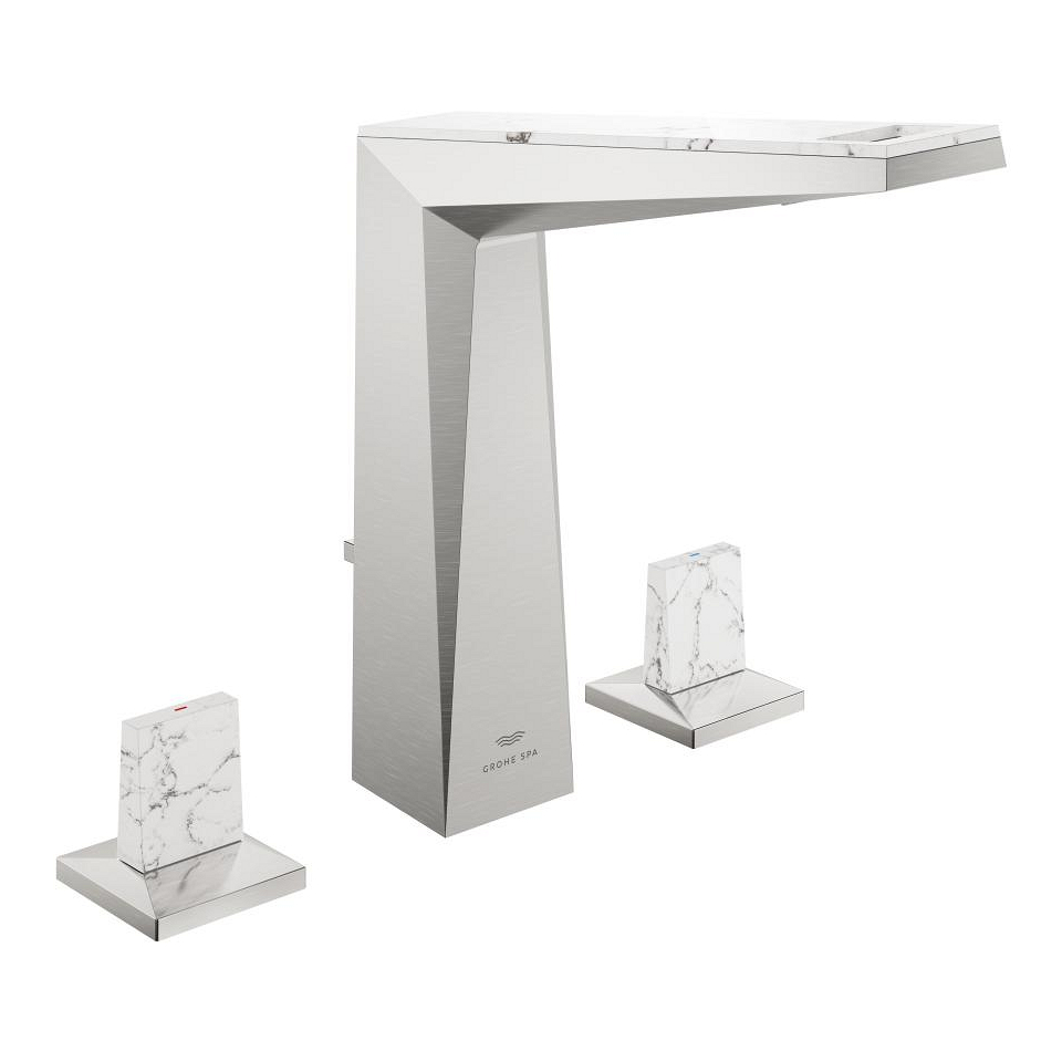 GROHE Allure Brilliant Private Collection 3-Loch Waschtischbatterie, 1/2″ L-Size #20668DC0 - supersteel