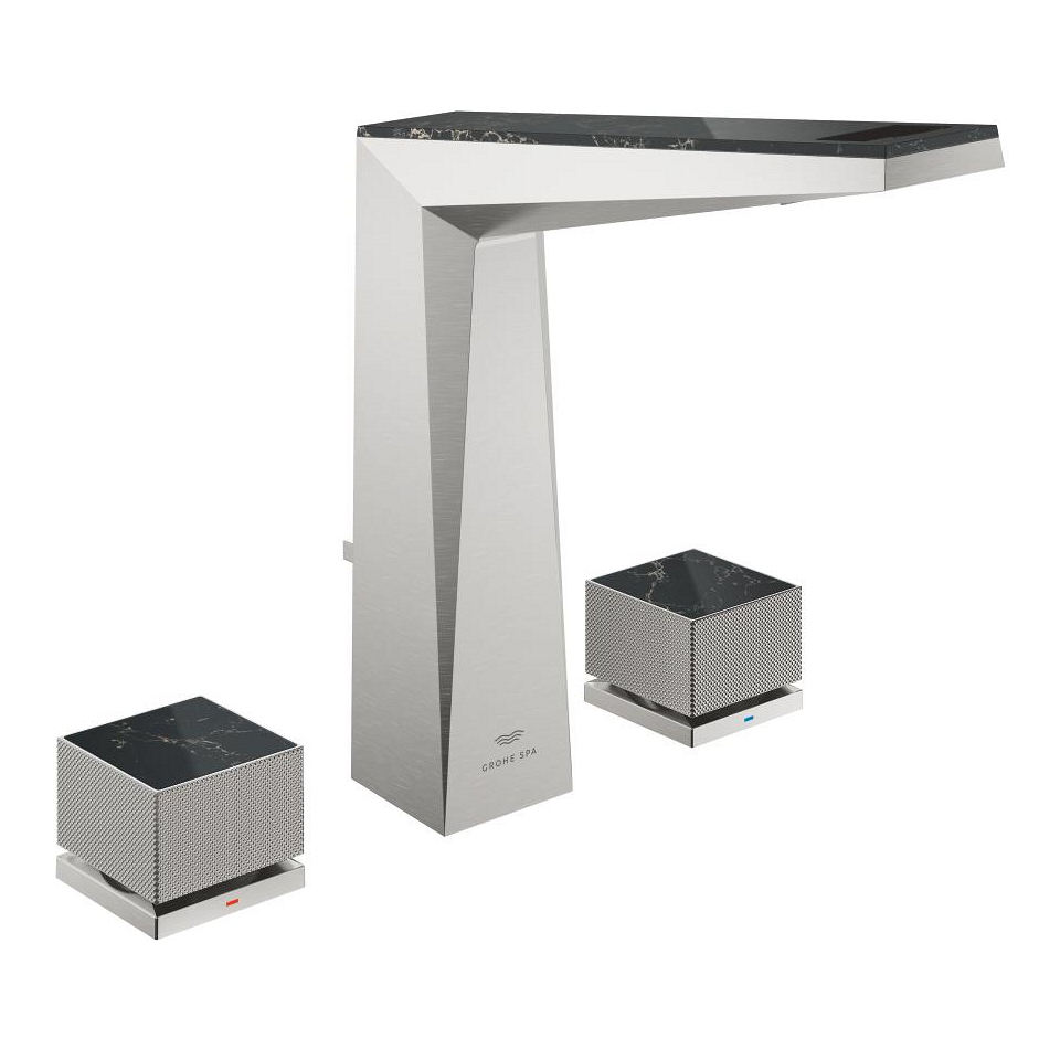 GROHE Allure Brilliant Private Collection 3-Loch Waschtischbatterie, 1/2″ L-Size #20672DC0 - supersteel