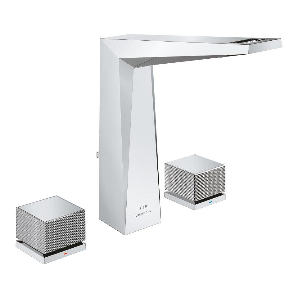 GROHE Allure Brilliant Private Collection 3-Loch Waschtischbatterie, 1/2″ L-Size #20670000 - chrom