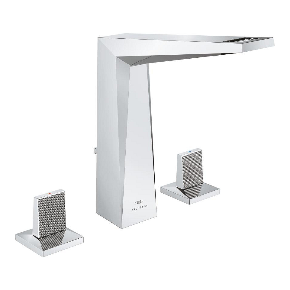 GROHE Allure Brilliant Private Collection 3-Loch Waschtischbatterie, 1/2″ L-Size #20667000 - chrom