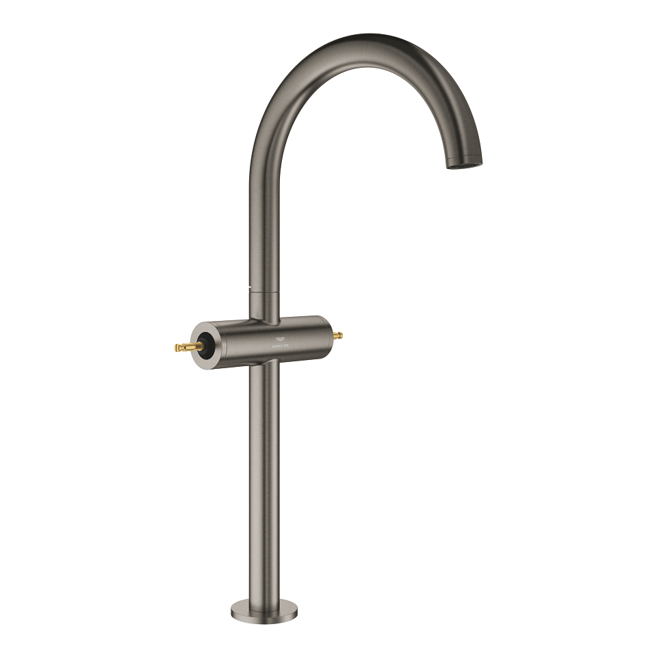 GROHE Atrio Private Collection Waschtisch-Einlochbatterie, 1/2″ XL-Size #21140AL0 - hard graphite gebürstet