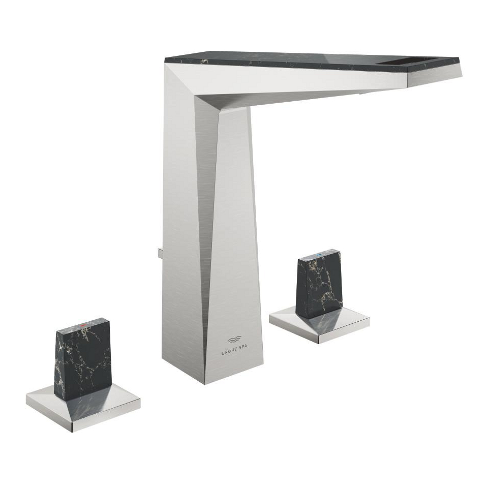 GROHE Allure Brilliant Private Collection 3-Loch Waschtischbatterie, 1/2″ L-Size #20669DC0 - supersteel