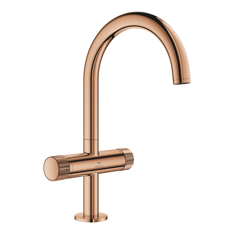 GROHE Atrio Private Collection Waschtisch-Einlochbatterie, 1/2″ L-Size #21138DA0 - warm sunset