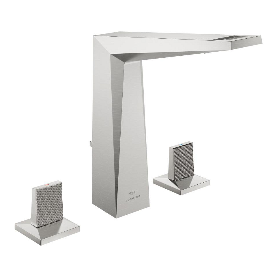 GROHE Allure Brilliant Private Collection 3-Loch Waschtischbatterie, 1/2″ L-Size #20667DC0 - supersteel