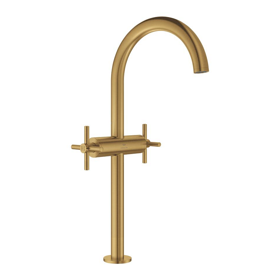 GROHE Atrio Waschtisch-Einlochbatterie, 1/2″ XL-Size #21149GN0 - cool sunrise gebürstet