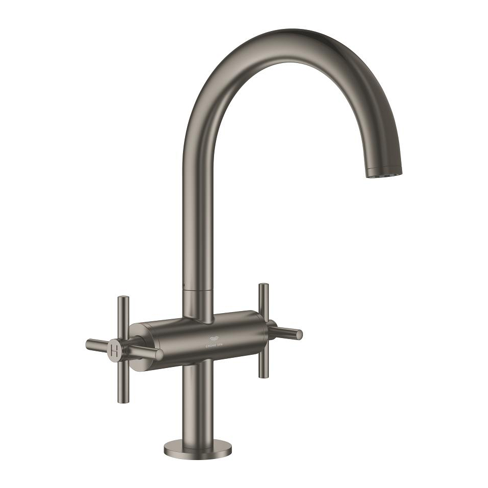 GROHE Atrio Waschtisch-Einlochbatterie, 1/2″ L-Size #21144MG0 - satin graphite