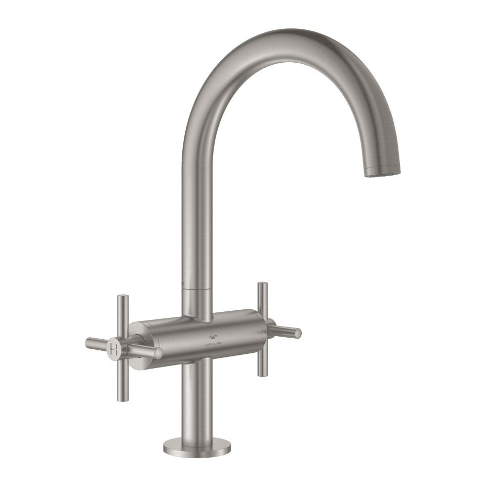 GROHE Atrio Waschtisch-Einlochbatterie, 1/2″ L-Size #21144DC0 - supersteel