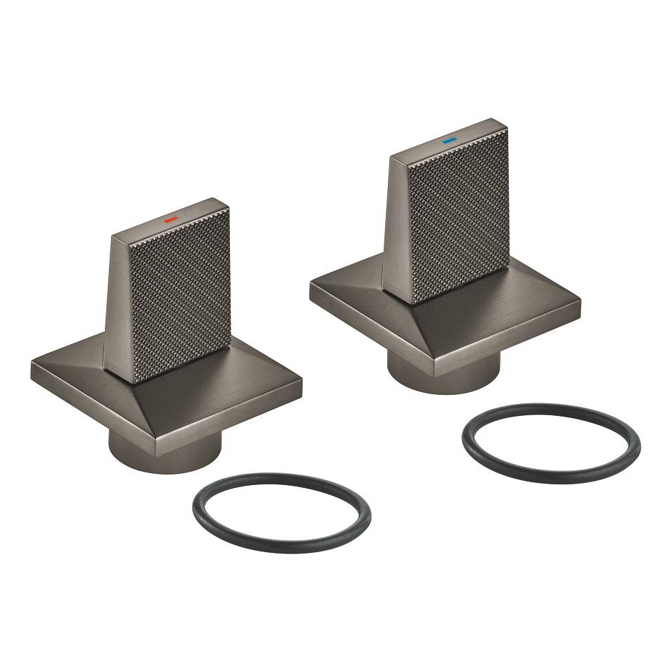 GROHE Allure Brilliant Griffpaar #101333AL00 - hard graphite gebürstet
