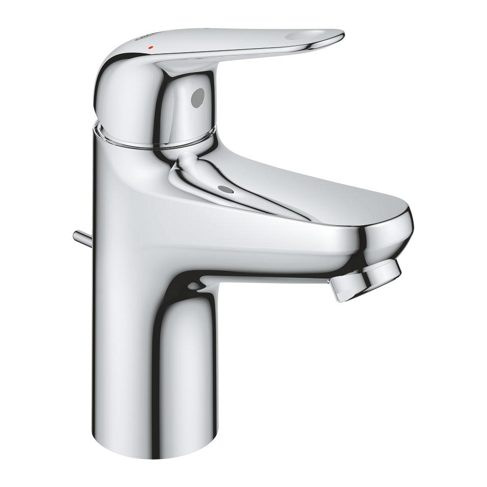 GROHE Euroeco Einhand-Waschtischbatterie, 1/2″ S-Size #23262001 - chrom
