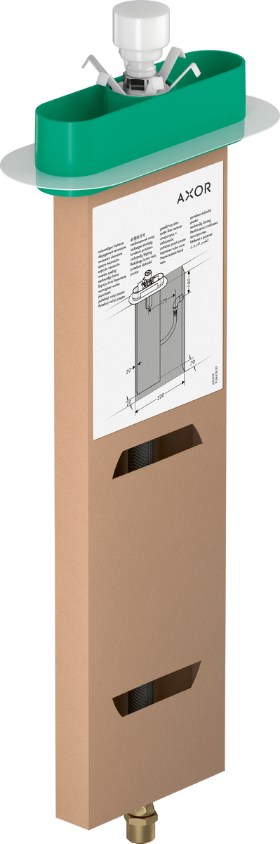 HANSGROHE sBox Wannenrand- und Fliesenrand-Grundset #15490180