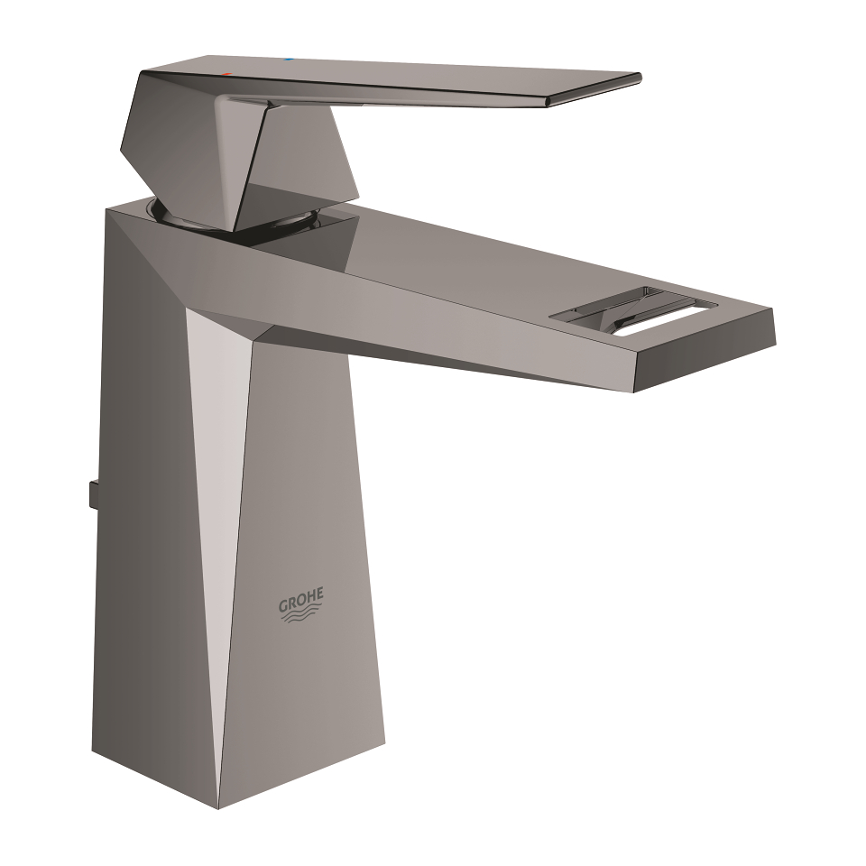 GROHE Allure Brilliant Einhand-Waschtischbatterie, 1/2″ M-Size #23029A00 - hard graphite