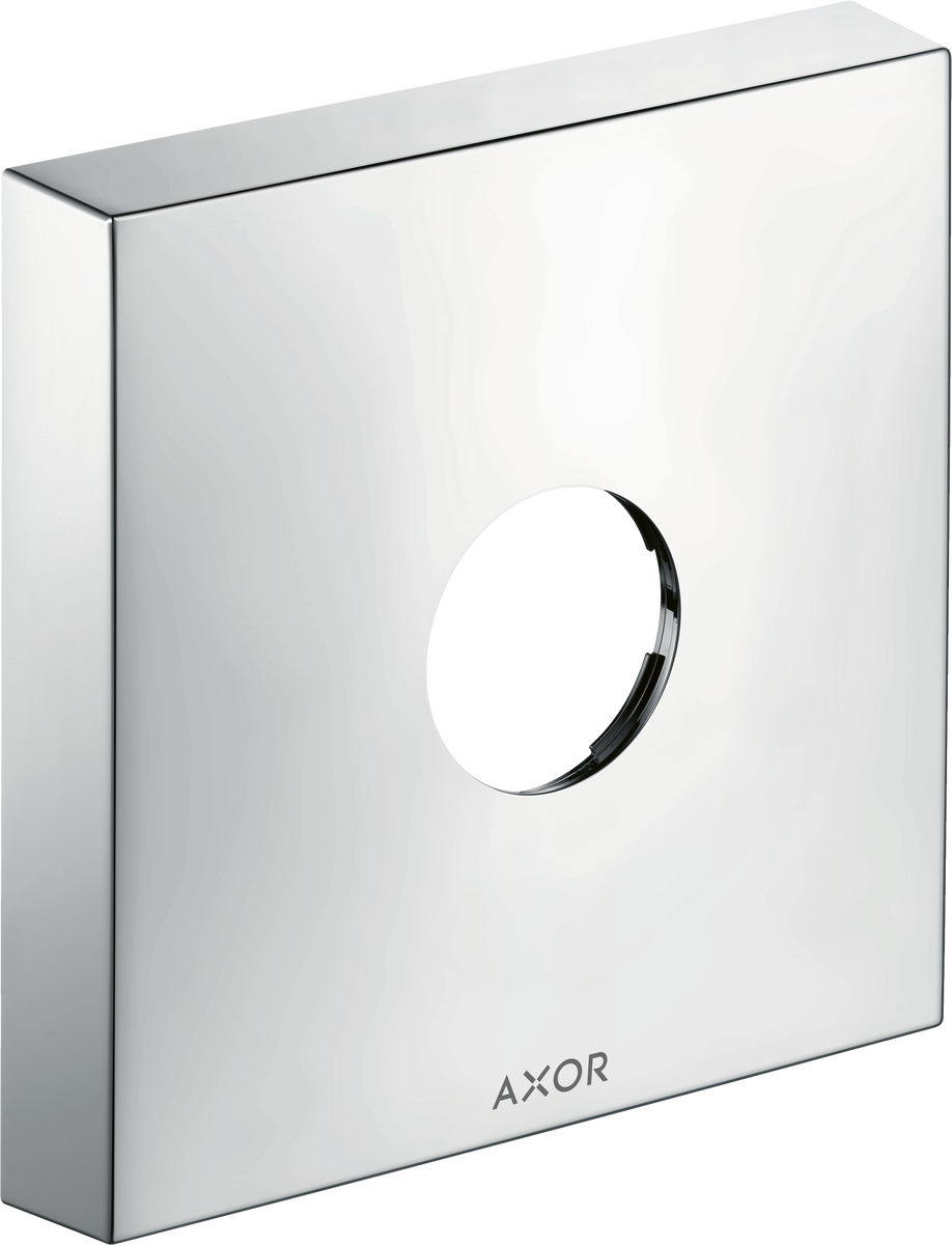 HANSGROHE Verlängerungsrosette eckig 1-Loch #14964000 - Chrom