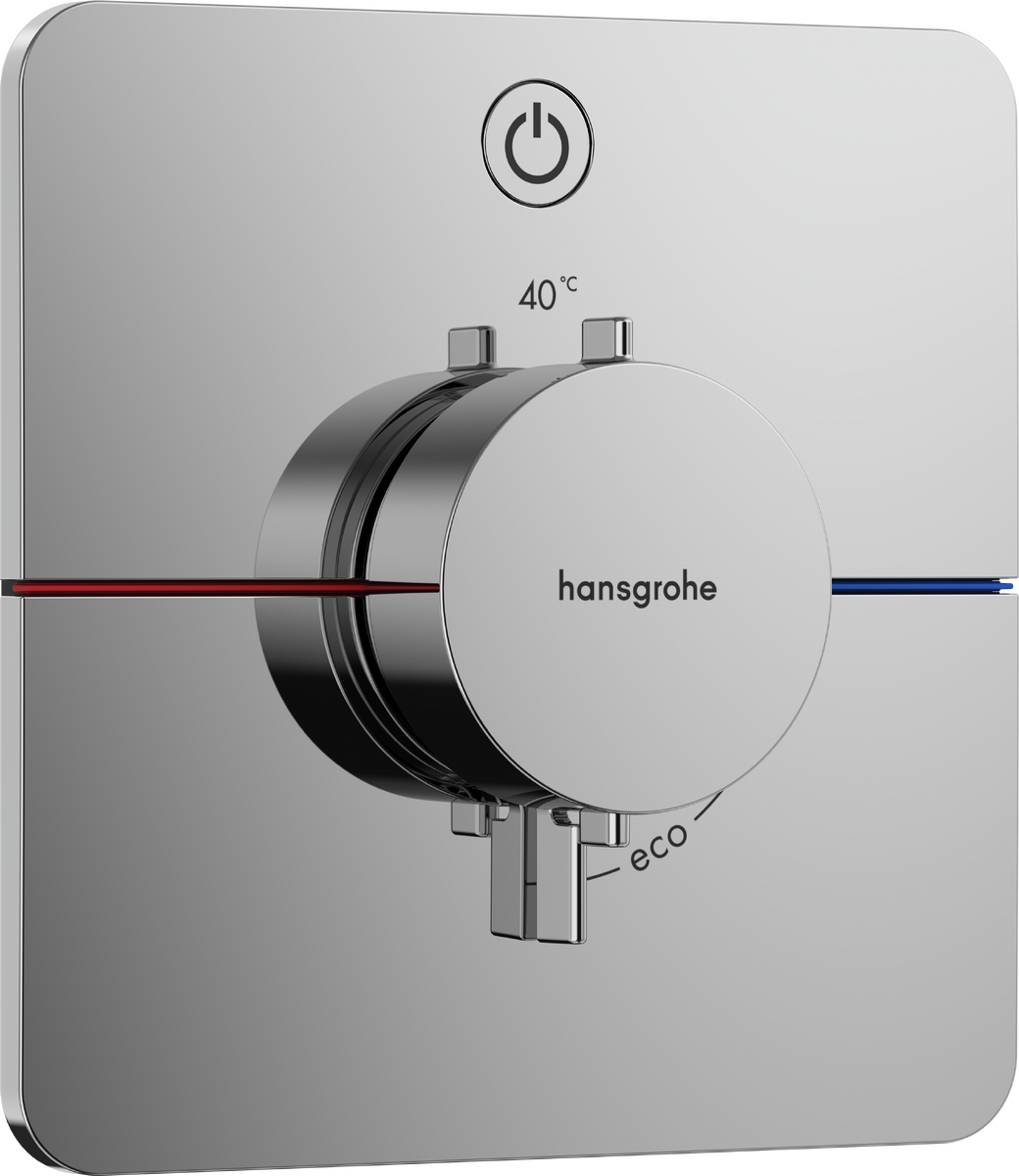 HANSGROHE ShowerSelect Comfort Q Thermostat Unterputz für 1 Verbraucher #15581000 - Chrom