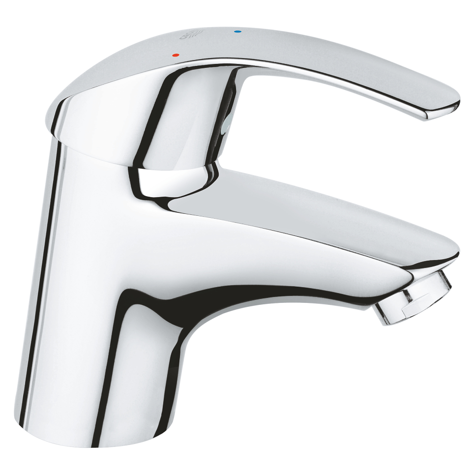 GROHE Eurosmart Einhand-Waschtischbatterie, 1/2″ S-Size #2337010E - chrom