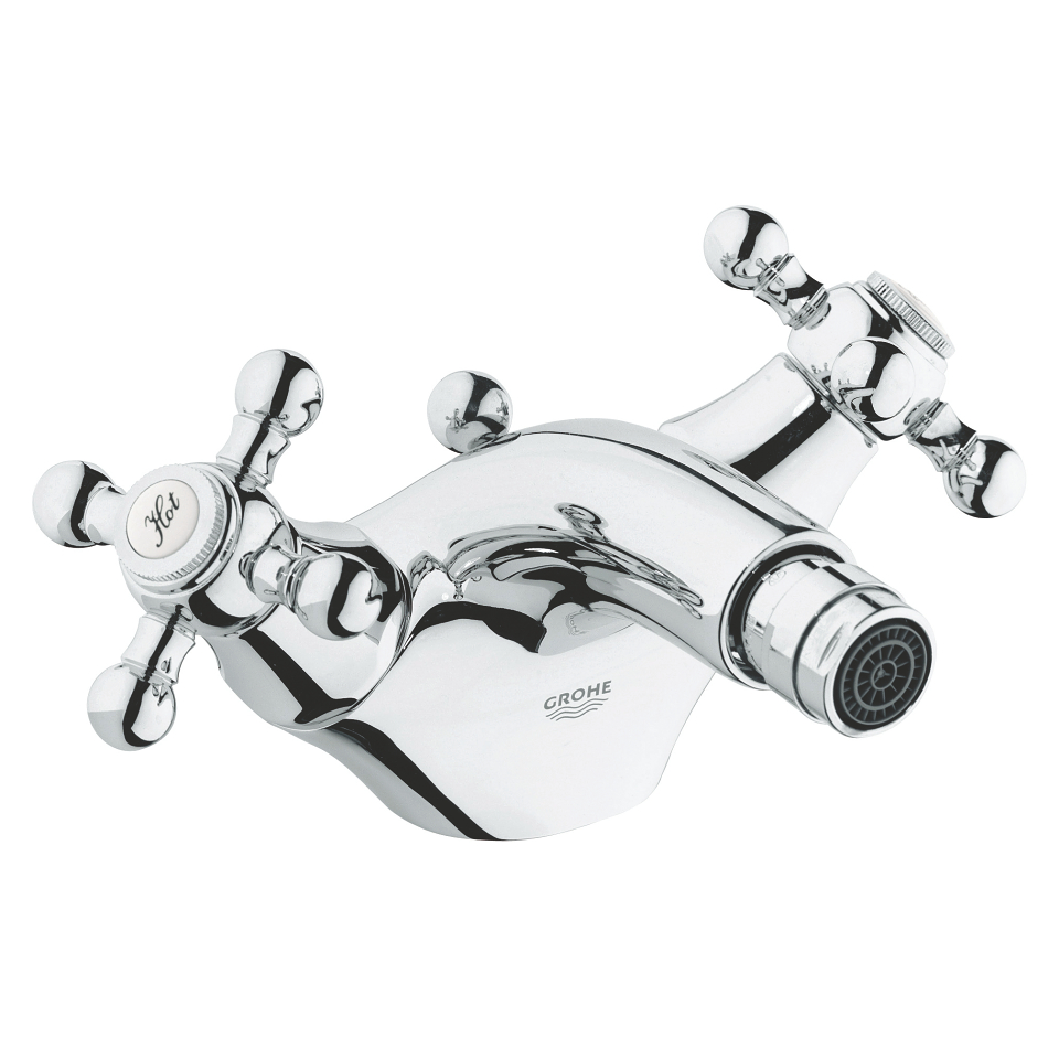 GROHE Sinfonia Bidet-Einlochbatterie, 1/2″ #24003000 - chrom