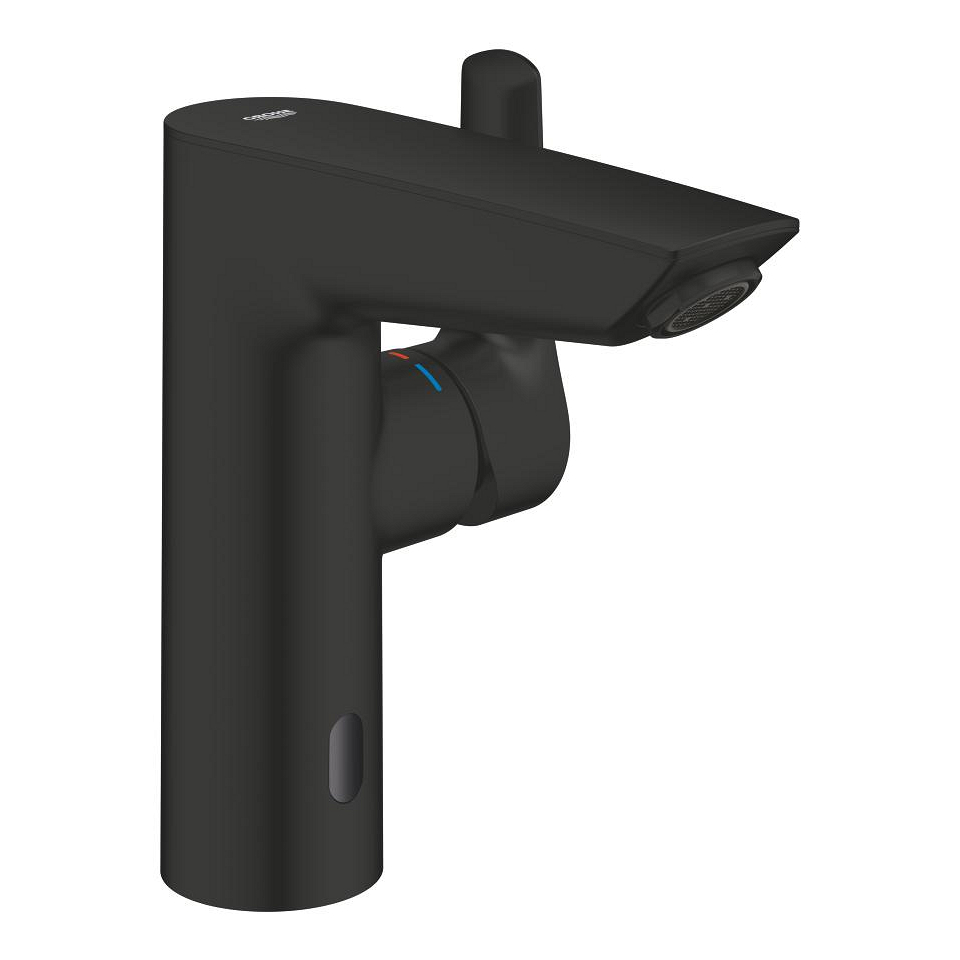 GROHE Eurosmart Einhand-Waschtischbatterie, 1/2″ M-Size #239752433 - matt black