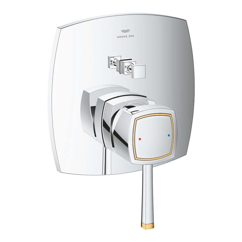 GROHE Grandera Einhand-Wannenbatterie #24260IG0 - chrom/gold