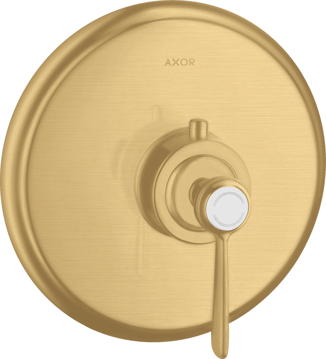 HANSGROHE AXOR Montreux Thermostat HighFlow Unterputz mit Hebelgriff #16824250 - Brushed Gold Optic