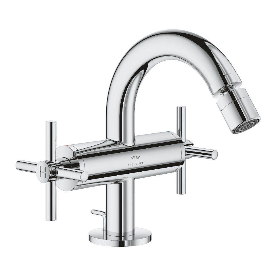 GROHE Atrio Bidet-Einlochbatterie, 1/2″ #24353000 - chrom