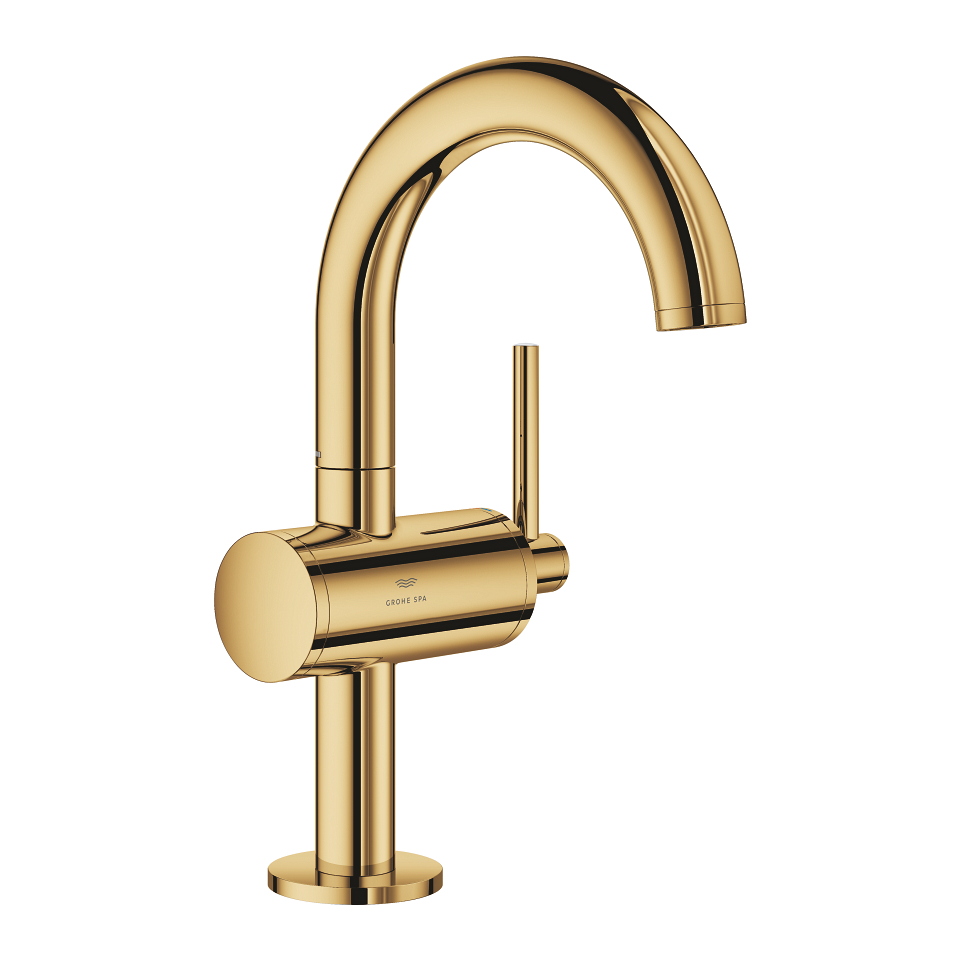 GROHE Atrio Einhand-Waschtischbatterie, 1/2″ M-Size #24363GL0 - cool sunrise