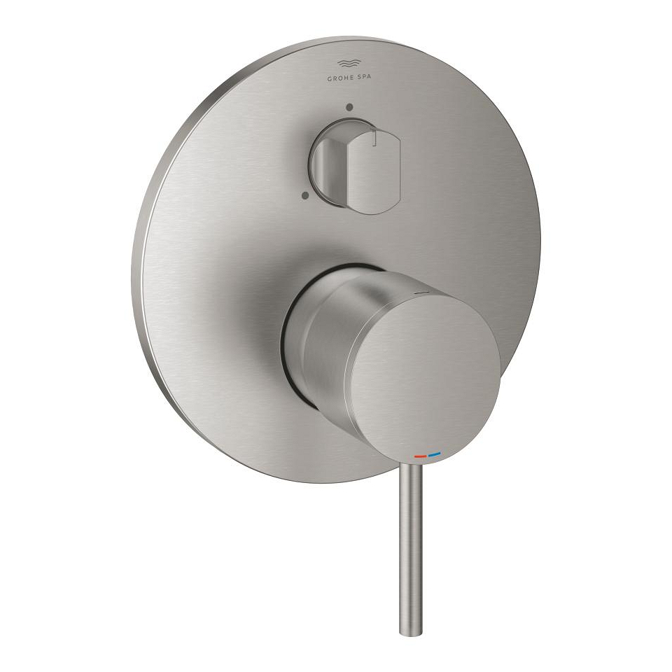 GROHE Atrio Einhandbatterie mit 3-Wege Umstellung #24356DC0 - supersteel