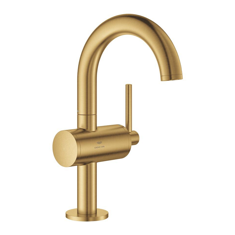 GROHE Atrio Einhand-Waschtischbatterie, 1/2″ M-Size #24363GN0 - cool sunrise gebürstet