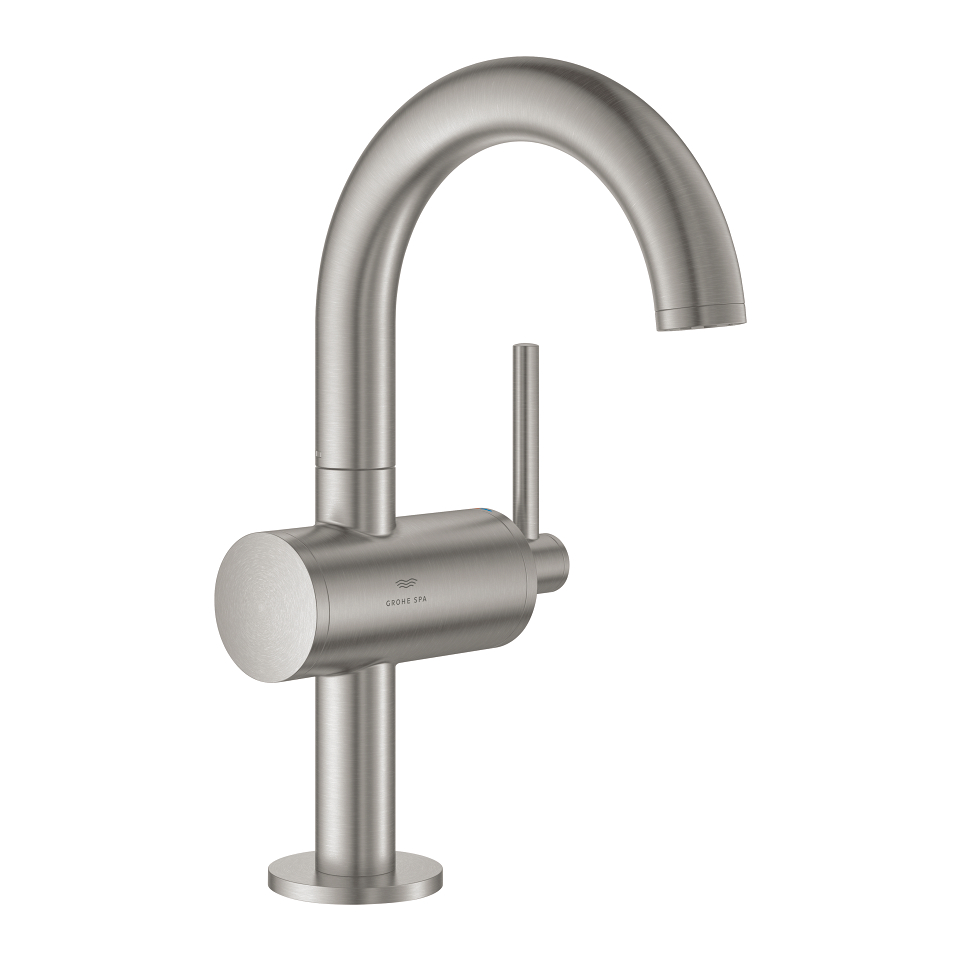 GROHE Atrio Einhand-Waschtischbatterie, 1/2″ M-Size #24363DC0 - supersteel