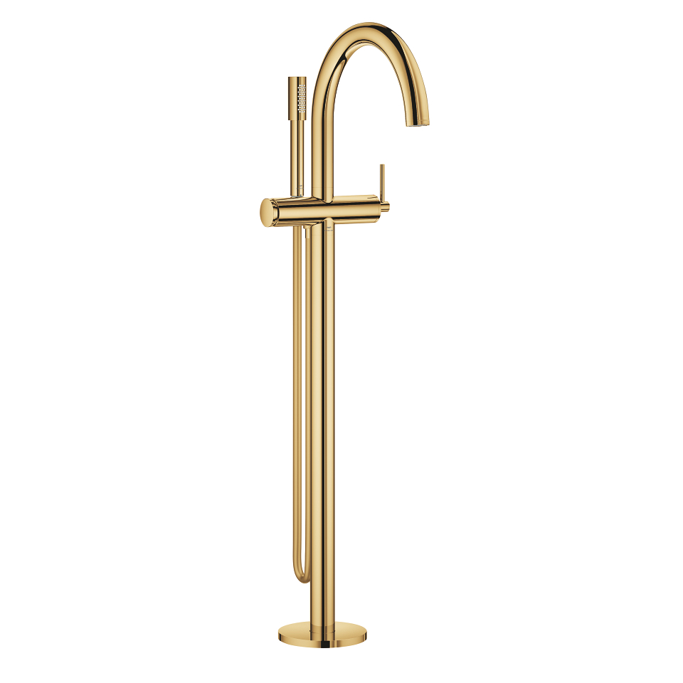 GROHE Atrio Einhand-Wannenbatterie, Bodenmontage #24368GL0 - cool sunrise