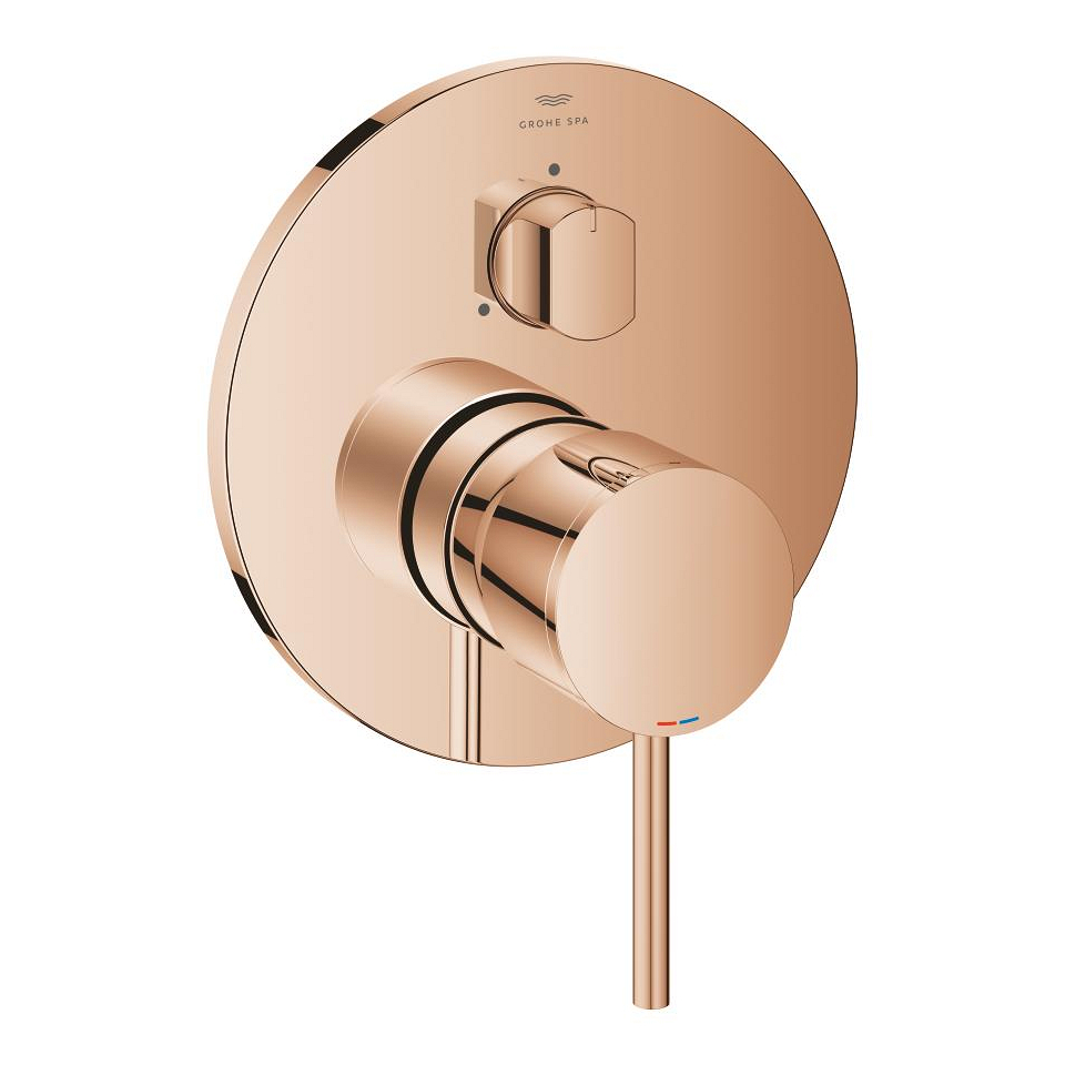 GROHE Atrio Einhandbatterie mit 3-Wege Umstellung #24356DA0 - warm sunset