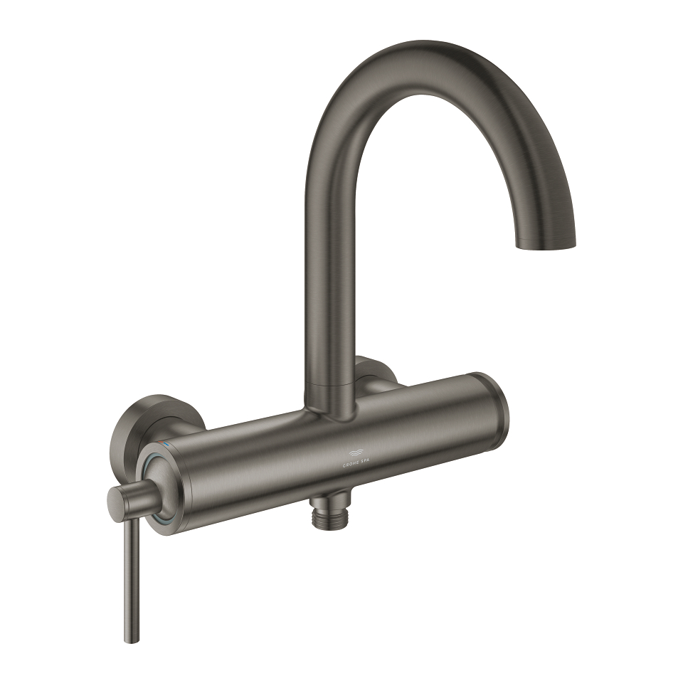 GROHE Atrio Einhand-Wannenbatterie, 1/2″ #24367AL0 - hard graphite gebürstet