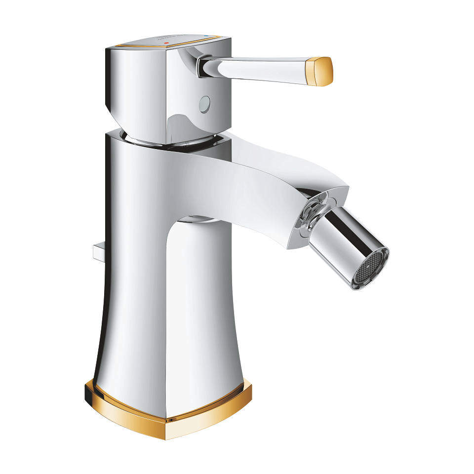 GROHE Grandera Einhand-Bidetbatterie, 1/2″ #24372IG0 - chrom/gold