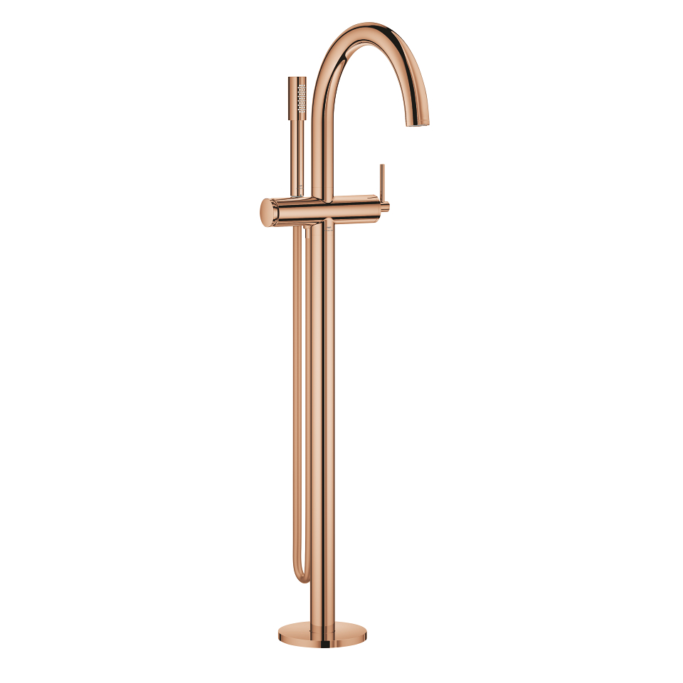 GROHE Atrio Einhand-Wannenbatterie, Bodenmontage #24368DA0 - warm sunset