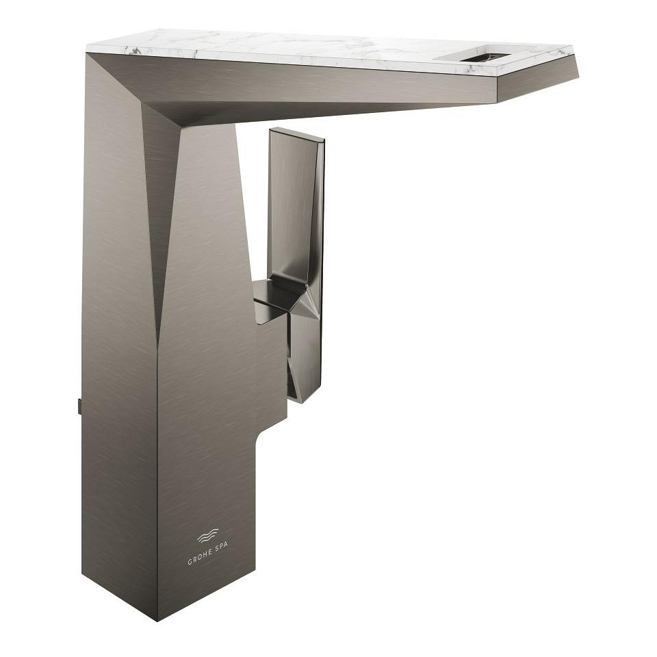 GROHE Allure Brilliant Private Collection Einhand-Waschtischbatterie, 1/2″ L-Size #24408AL0 - hard graphite gebürstet