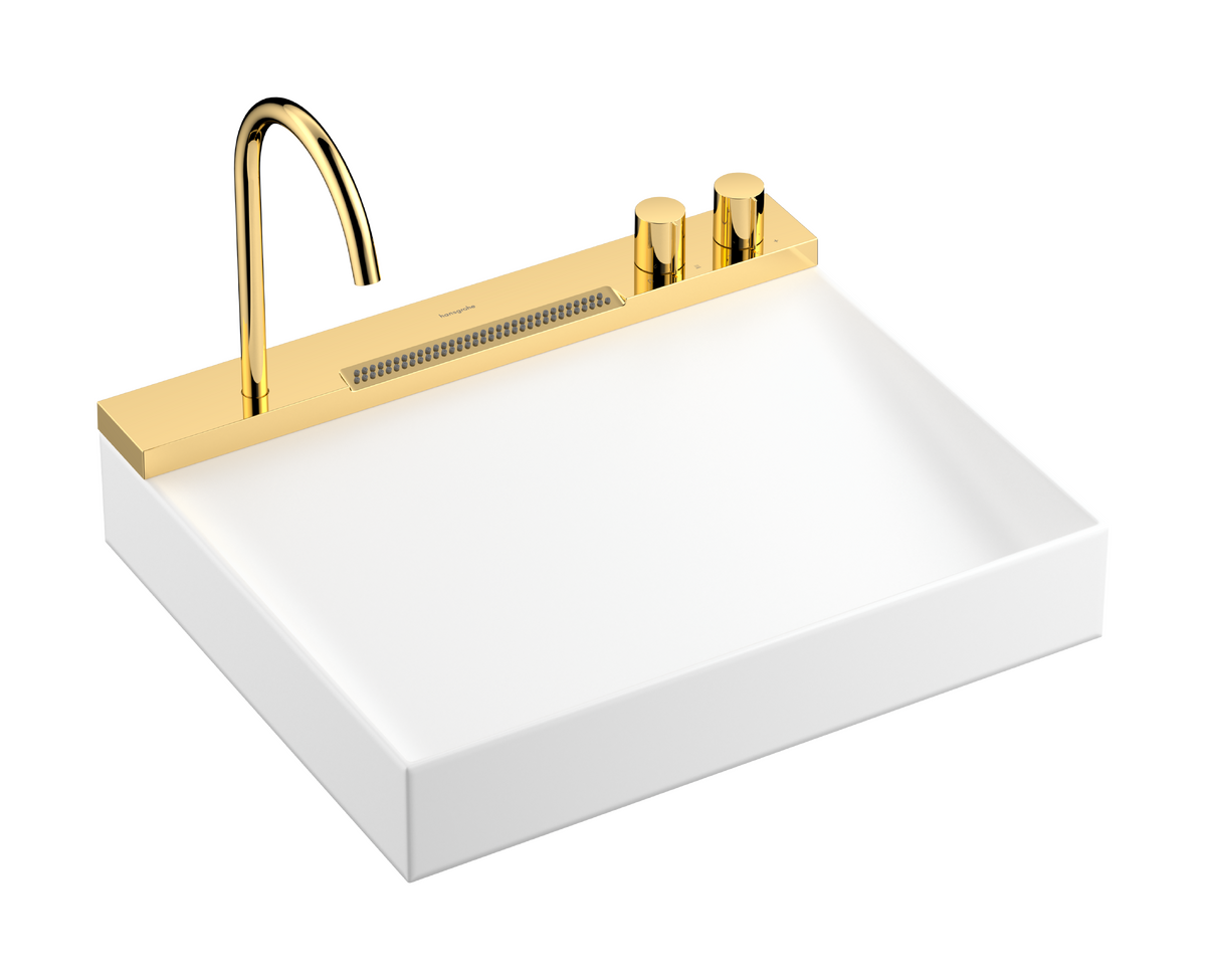 HANSGROHE Avalegra AquaUnit 580/475 #22472990 - Polished Gold Optic