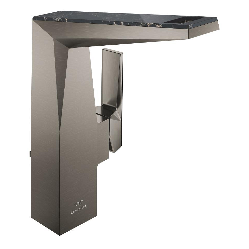 GROHE Allure Brilliant Private Collection Einhand-Waschtischbatterie, 1/2″ L-Size #24414AL0 - hard graphite gebürstet
