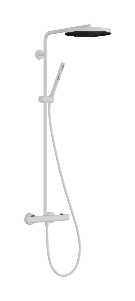 HANSGROHE Pulsify S Puro Showerpipe 260 1jet EcoSmart mit Ecostat Fine #24223700 - Mattweiß