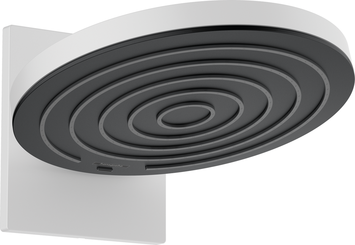 HANSGROHE Pulsify S Kopfbrause 260 2jet EcoSmart mit Wandanschluss #24151700 - Mattweiß