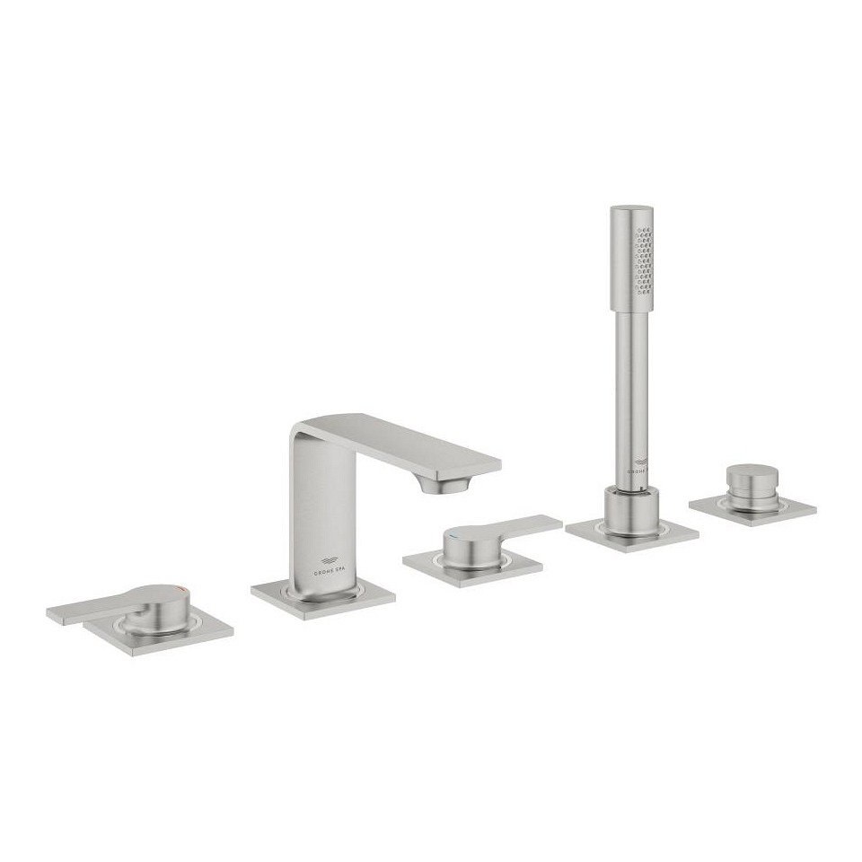 GROHE Allure 5-Loch-Wannenkombination #25221DC1 - supersteel