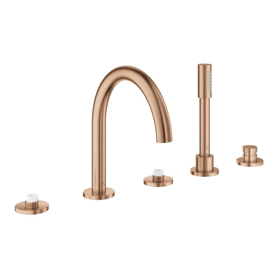 GROHE Atrio Private Collection 5-Loch-Wannenkombination #25224DL0 - warm sunset gebürstet