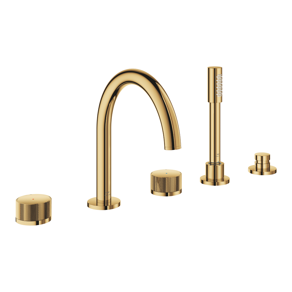 GROHE Atrio Private Collection 5-Loch-Wannenkombination #25226GL0 - cool sunrise