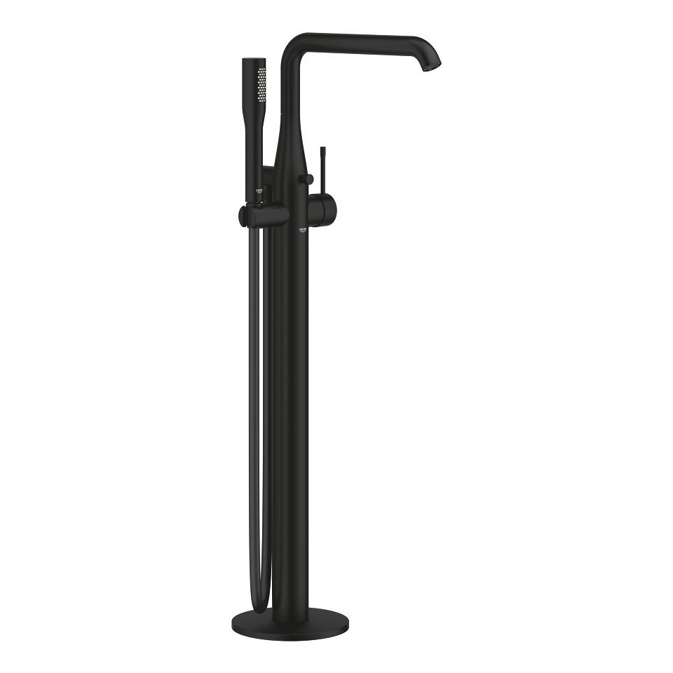 GROHE Essence Einhand-Wannenbatterie 1/2″ Bodenmontage #25248KF1 - phantom black