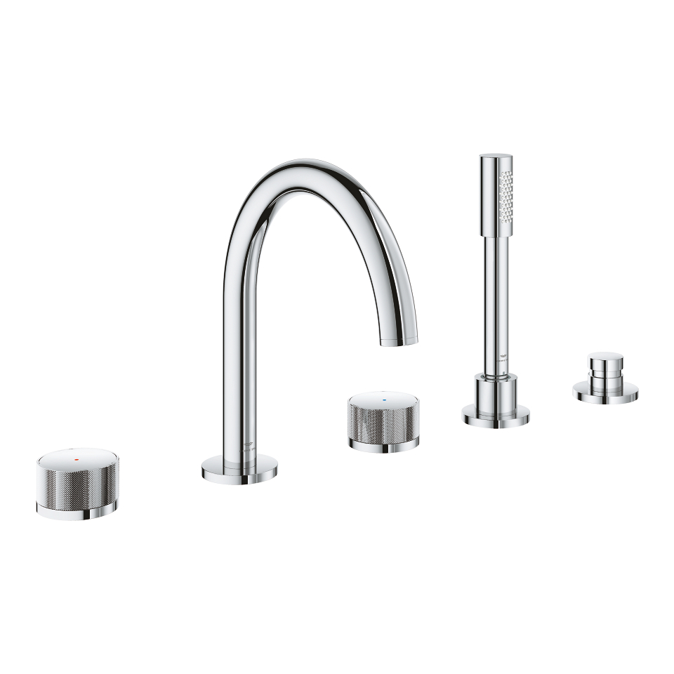 GROHE Atrio Private Collection 5-Loch-Wannenkombination #25226000 - chrom
