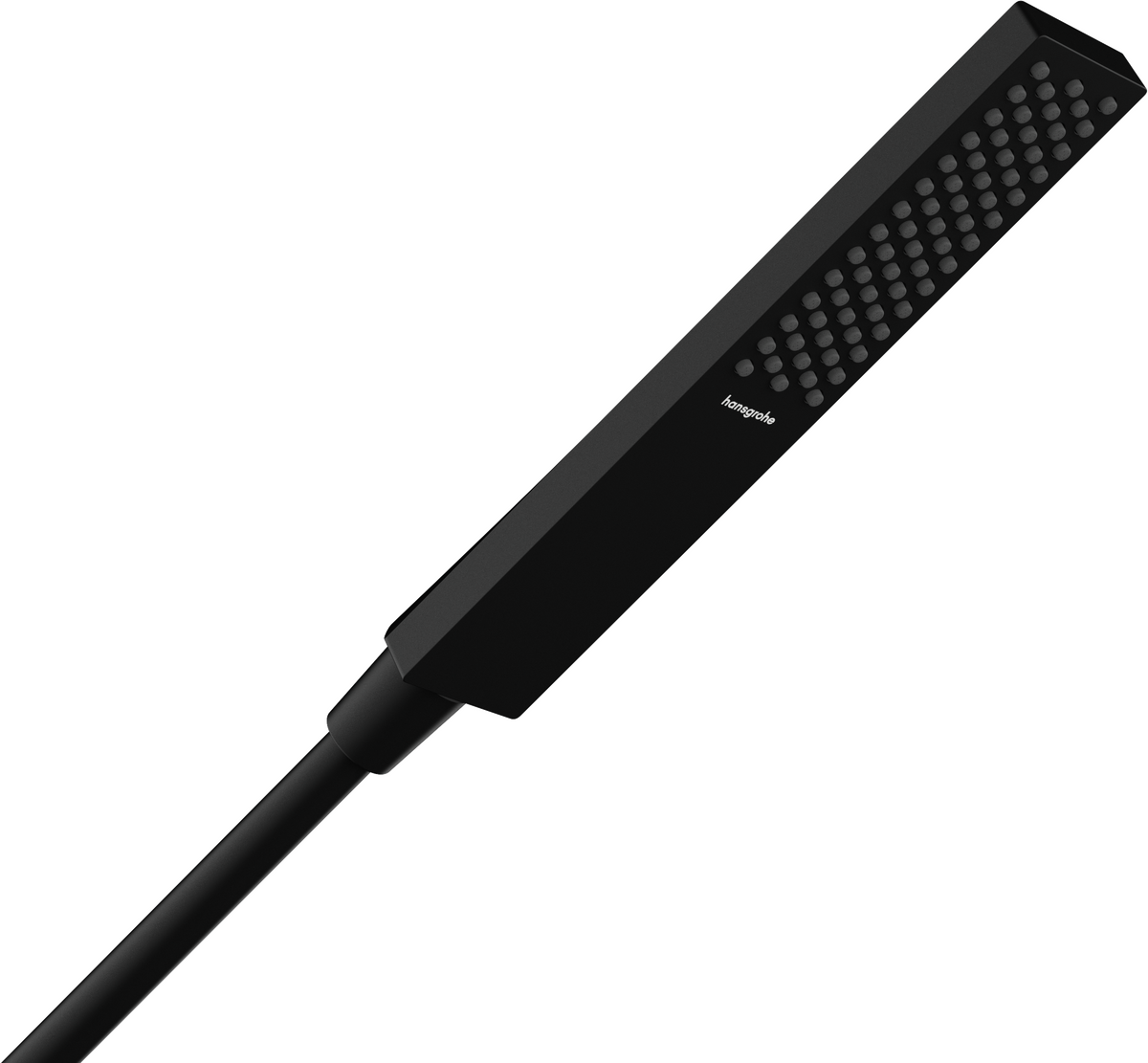 HANSGROHE Pulsify E Stabhandbrause 100 1jet EcoSmart #24320670 - Mattschwarz