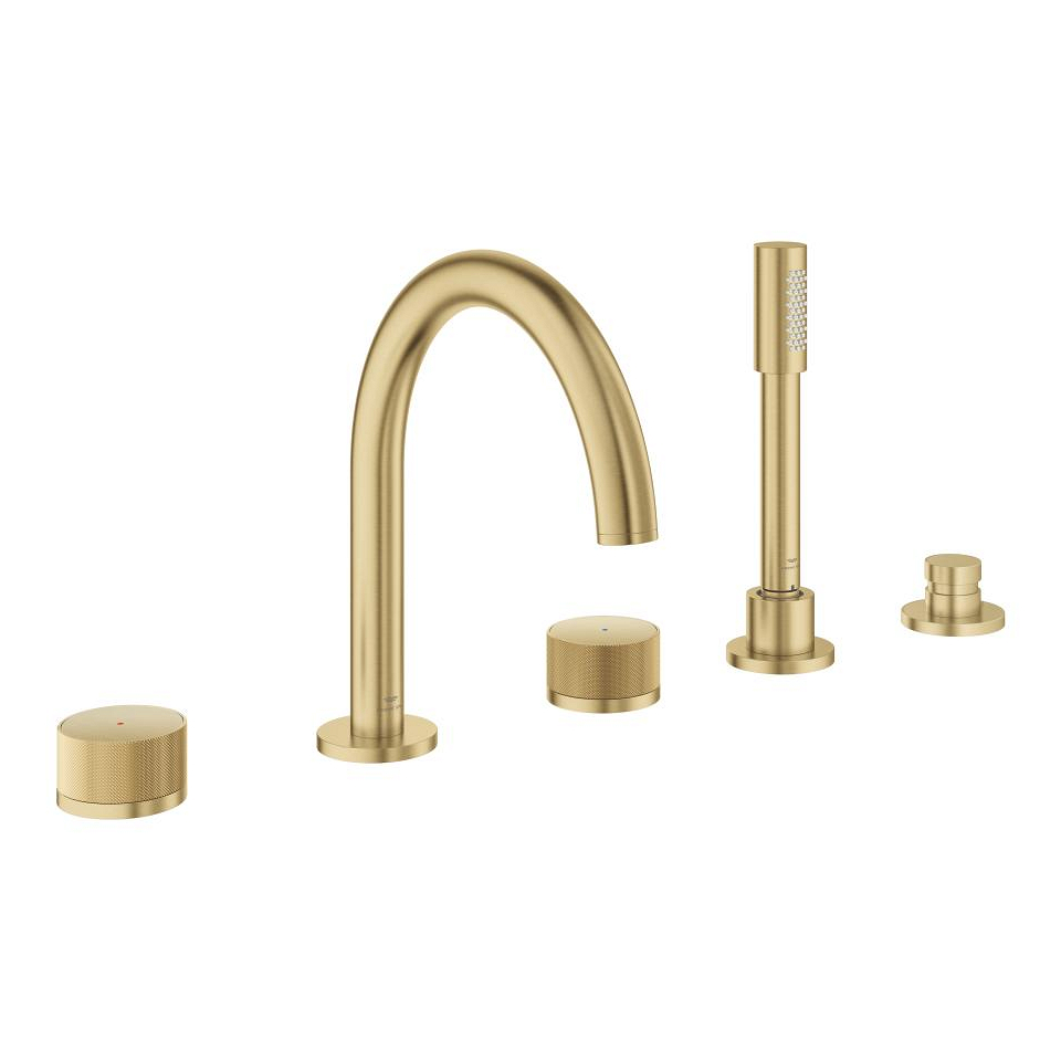 GROHE Atrio Private Collection 5-Loch-Wannenkombination #25226GN0 - cool sunrise gebürstet