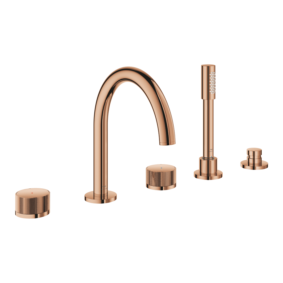 GROHE Atrio Private Collection 5-Loch-Wannenkombination #25226DA0 - warm sunset