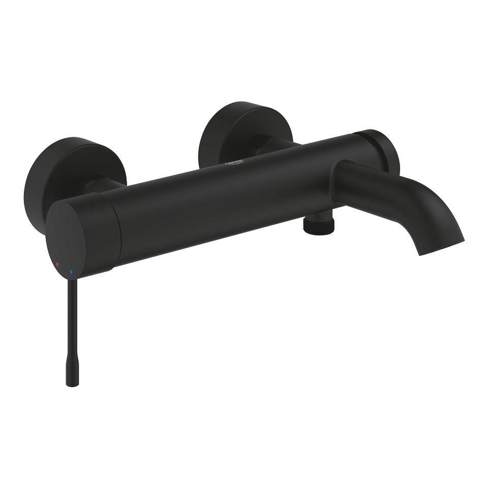 GROHE Essence Einhand-Wannenbatterie, 1/2″ #25250KF1 - phantom black
